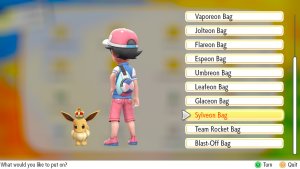 Sylveon Bag