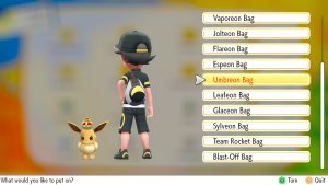 Umbreon Bag