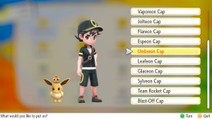 Umbreon Cap