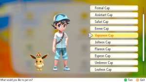 Vaporeon Cap