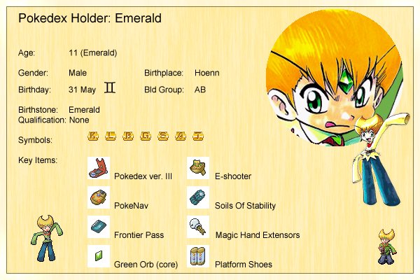 Emerald (Adventures) - Bulbapedia, the community-driven Pokémon