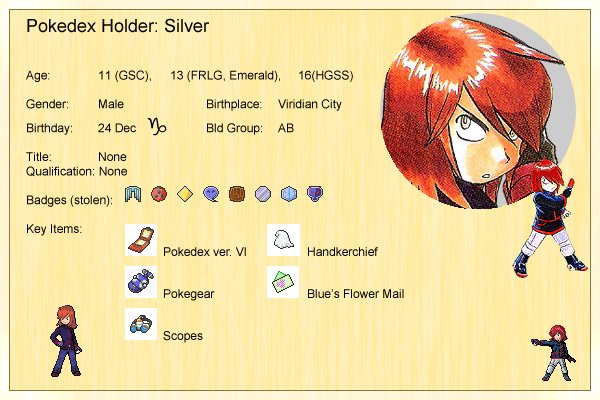 Characters of Pokémon Gold Silver  Crystal  PokéJungle