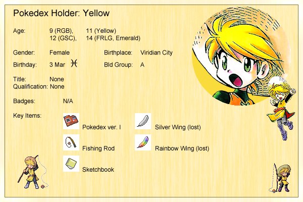 Yellow (Adventures), Pokémon Wiki