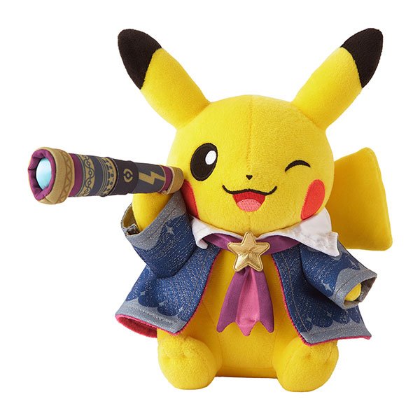 Pokémon Astronomical Observatory Starry Skies Pikachu Plush