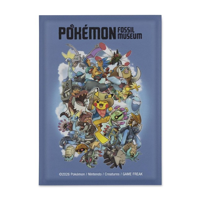 Pokémon Fossil Museum Card Sleeves Pokémon Fossil Museum Card Sleeves