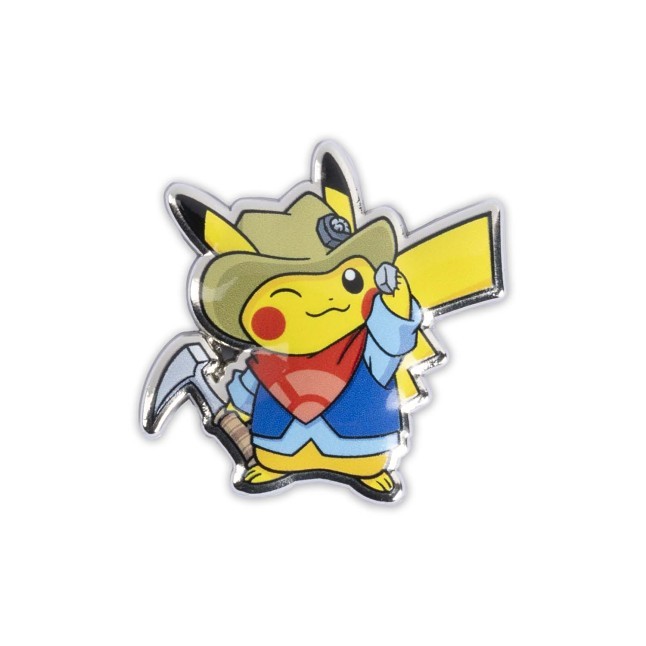 Pokémon Fossil Museum Excavator Pikachu Pin Pokémon Fossil Museum Excavator Pikachu Pin