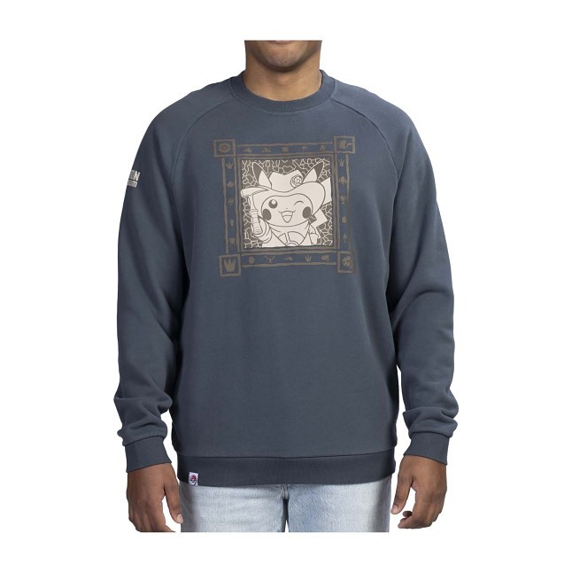 Pokémon Fossil Museum Excavator Pikachu Sweatshirt Pokémon Fossil Museum Excavator Pikachu Sweatshirt