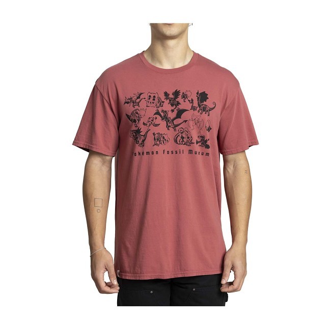 Pokémon Fossil Museum Skeletons T-Shirt Pokémon Fossil Museum Skeletons T-Shirt