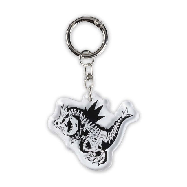 Pokémon Fossil Museum Tyrantrum Skeleton Acrylic Key Chain Pokémon Fossil Museum Tyrantrum Skeleton Acrylic Key Chain
