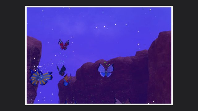 Vivillon (Tundra Pattern) at Badlands (Night)