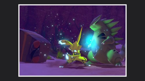 Zeraora at Badlands (Night)