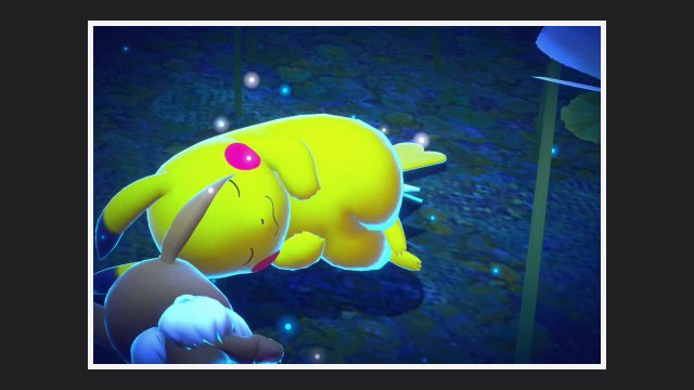 Pikachu at Side Path (Night)