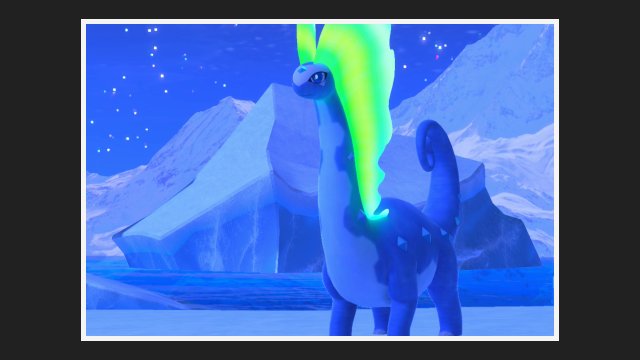 Aurorus at Snowfields (Night)