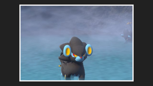 Luxray at Volcano