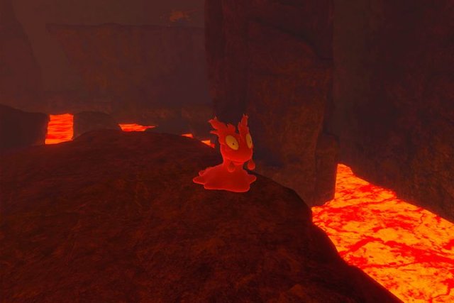 Climbing the Lavafall