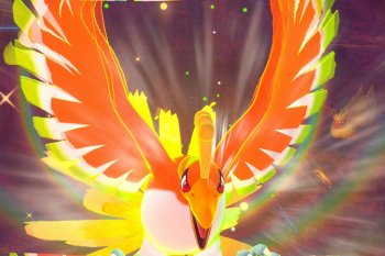 Download Ho-oh And Suicune Rainbow Pokemon Battle Background