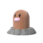 Diglett New Pokémon Snap Sprite