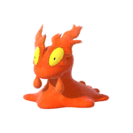 Slugma New Pokémon Snap Sprite