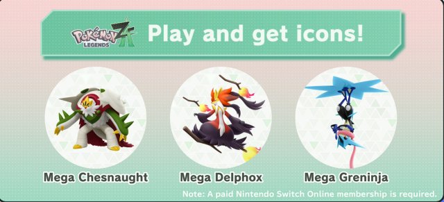 Pokémon Legends Z-A Icon Parts Pokémon Legends Z-A Icon Parts