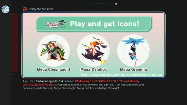Pokemon Legends Z-A Mission Set Title