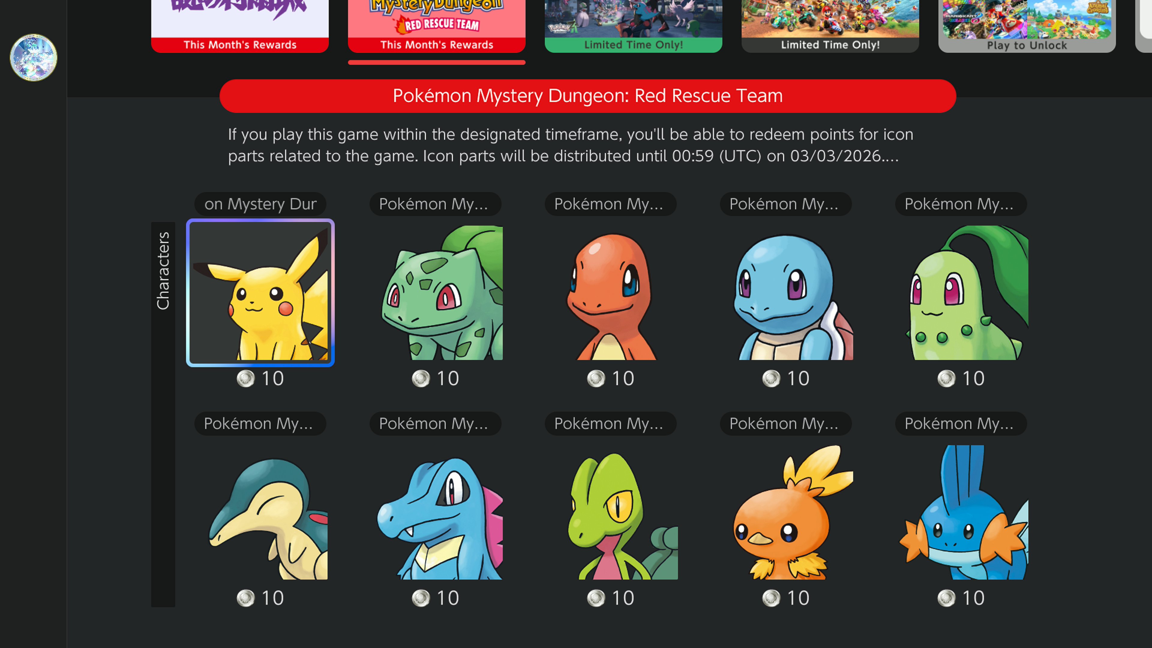 Pok�mon Legends: Z-A - Nintendo Switch Online Icons