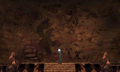 A cave painting in Omega Ruby