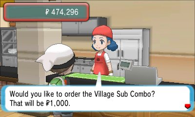 Pokemon Omega Ruby Alpha Sapphire Food Court