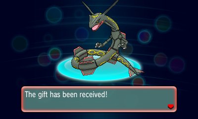 Shiny Rayquaza