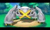 Shiny Metagross in battle