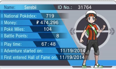 Pokedex Completion Rewards - Achievements - Extra Activities, Pokémon:  Omega Ruby & Alpha Sapphire