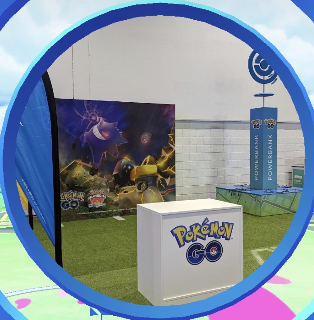 Europe International Championships Pokemon GO Booth - EUIC 2023 PokéStop
