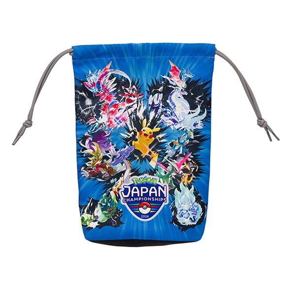 Japan Championships 2024 Pokémon Center Pop-Up Store PJCS 2024 Drawstring Purse