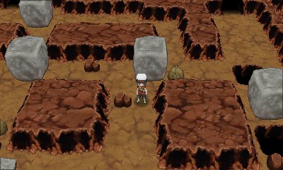 Pokemon Ruby and Sapphire :: Map of Seafloor Cavern