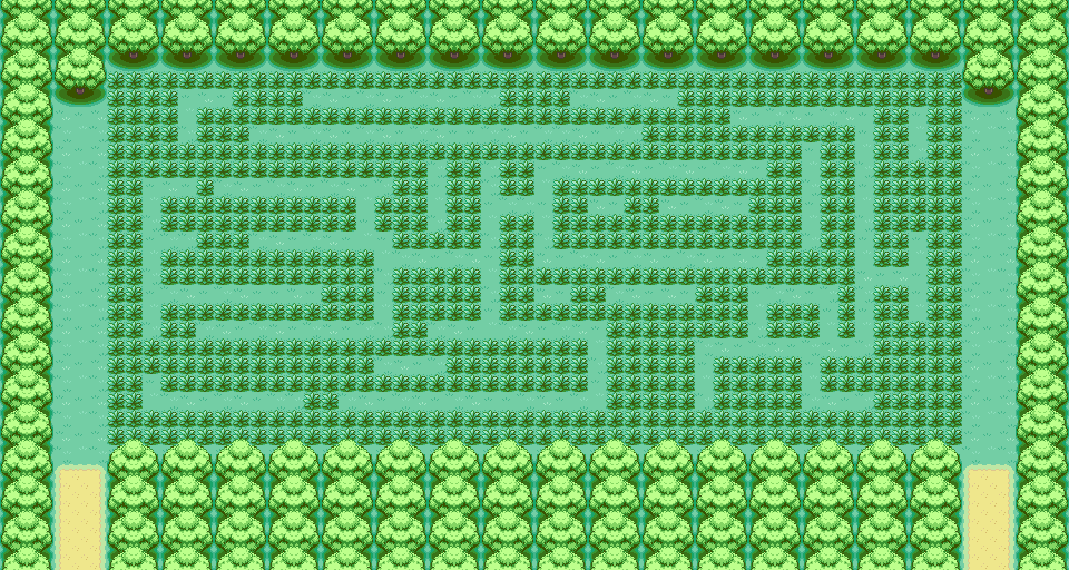 Pokéarth Kanto Pattern Bush