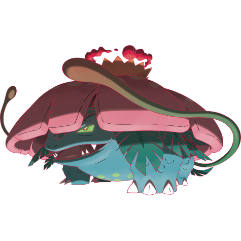 Gigantamax Venusaur Artwork