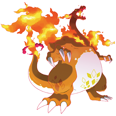 Gigantamax Charizard Artwork