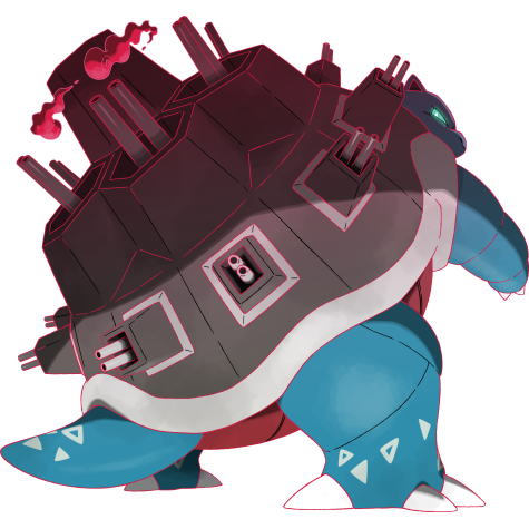 Gigantamax Blastoise Artwork