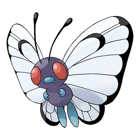 Butterfree Artwork