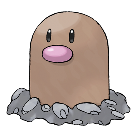 Diglett Artwork