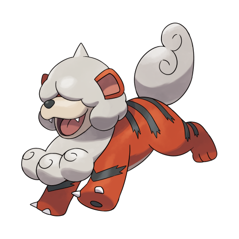 Growlithe - #058 -  Pokédex