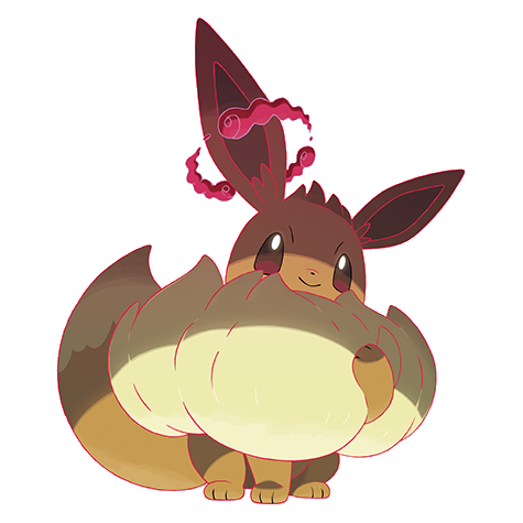 Gigantamax Eevee Artwork