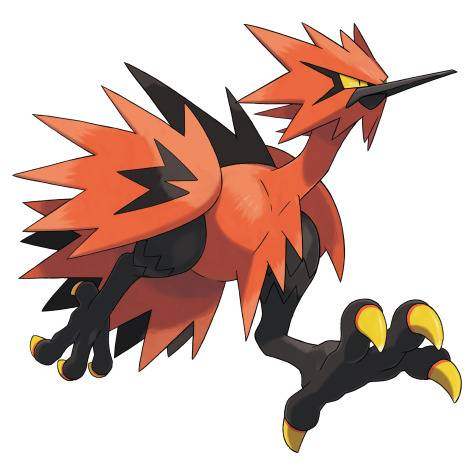 Pokemon 145 Zapdos Pokedex: Evolution, Moves, Location, Stats