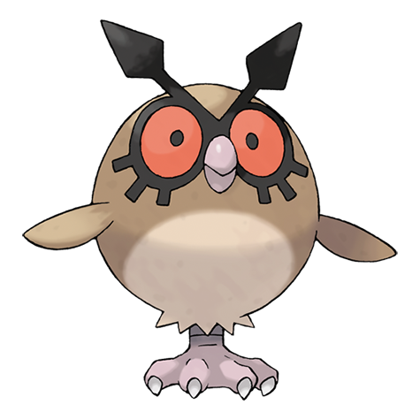 Hoothoot Artwork