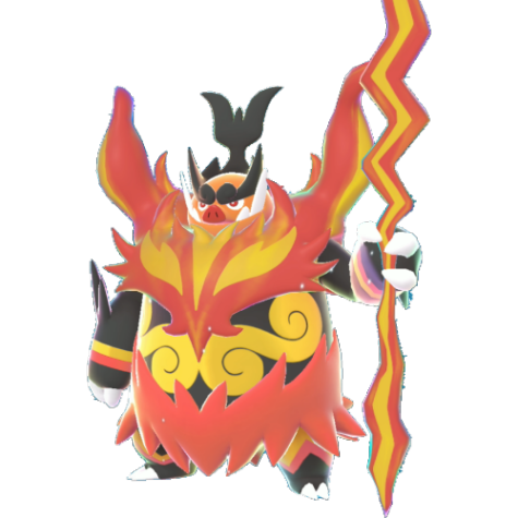 Mega Emboar Artwork