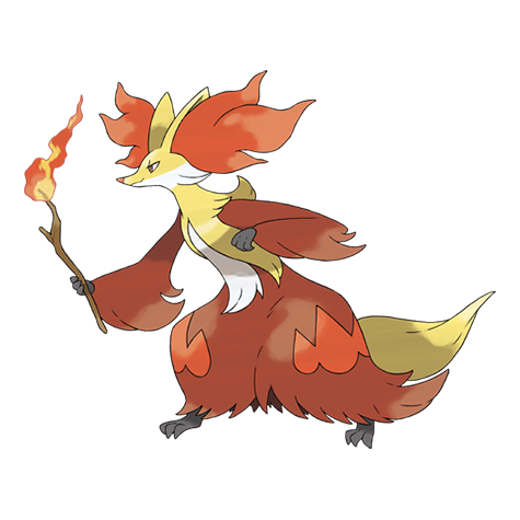 Delphox Artwork