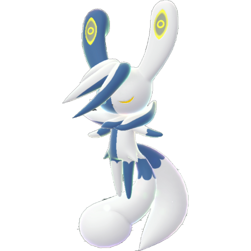 Mega Meowstic Artwork
