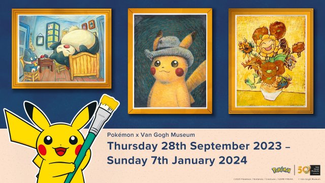 Pokmon x Vincent Van Gogh Museum