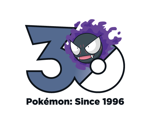 Gastly Pokémon 30th Anniversary