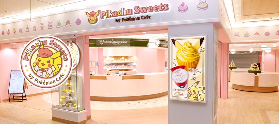Pokémon Center Mega Tokyo Pikachu Sweets by Pokémon Café