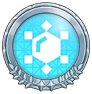 Silver Ice-type Badge